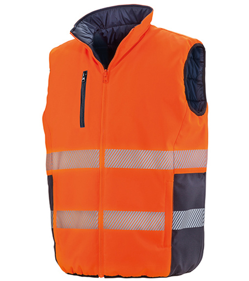 Fluorescent Orange -  / Navy