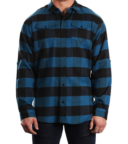 Blue - Black -Checked - 