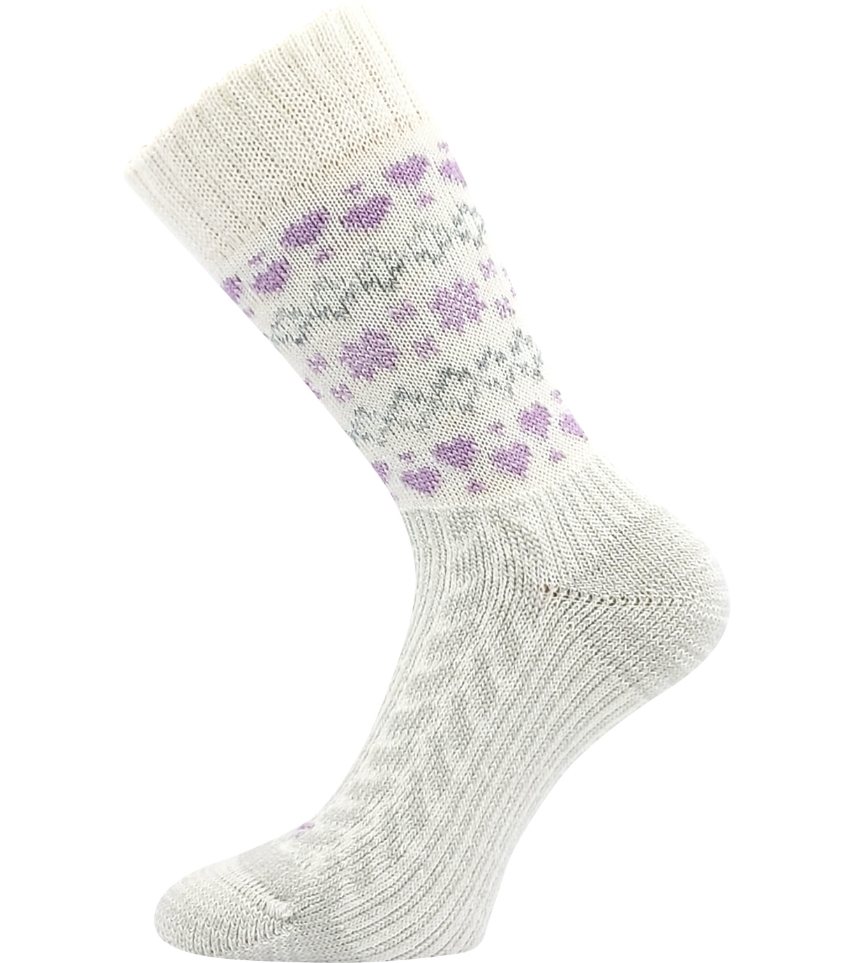 smetanová-fialová - Kremowo-fioletowy