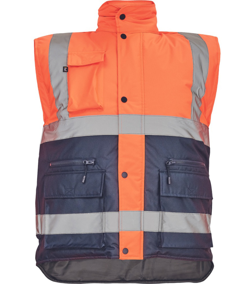 91 - pomarańczowy/navy