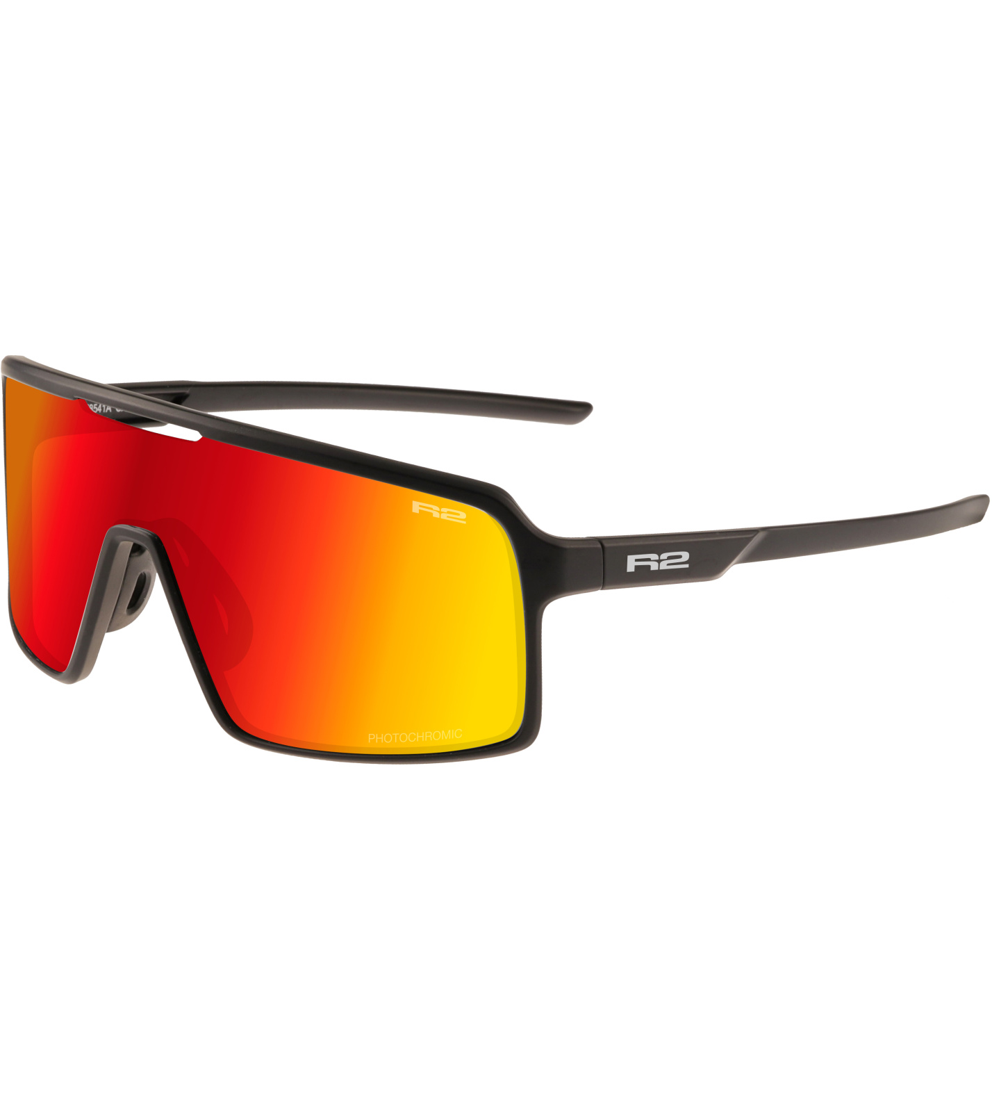  
	Materiał oprawki: Grilamid TR90

	Kolor oprawek: czarny mat

	Materiał soczewki: Fotochromowy, odporny na uderzenia poliwęglan

	Kolor soczewek: szary do szarego z wykończeniem red black revo

	Kategoria filtra przeciwsłonecznego: 1-3
 (399.00 zł)