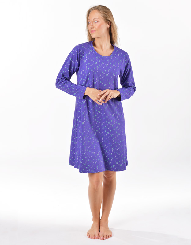 DMFLGB - lawendowo-szaro-biały