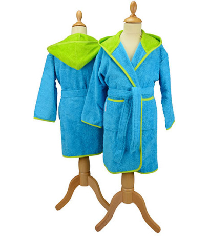 Aqua Blue -  / Lime Green