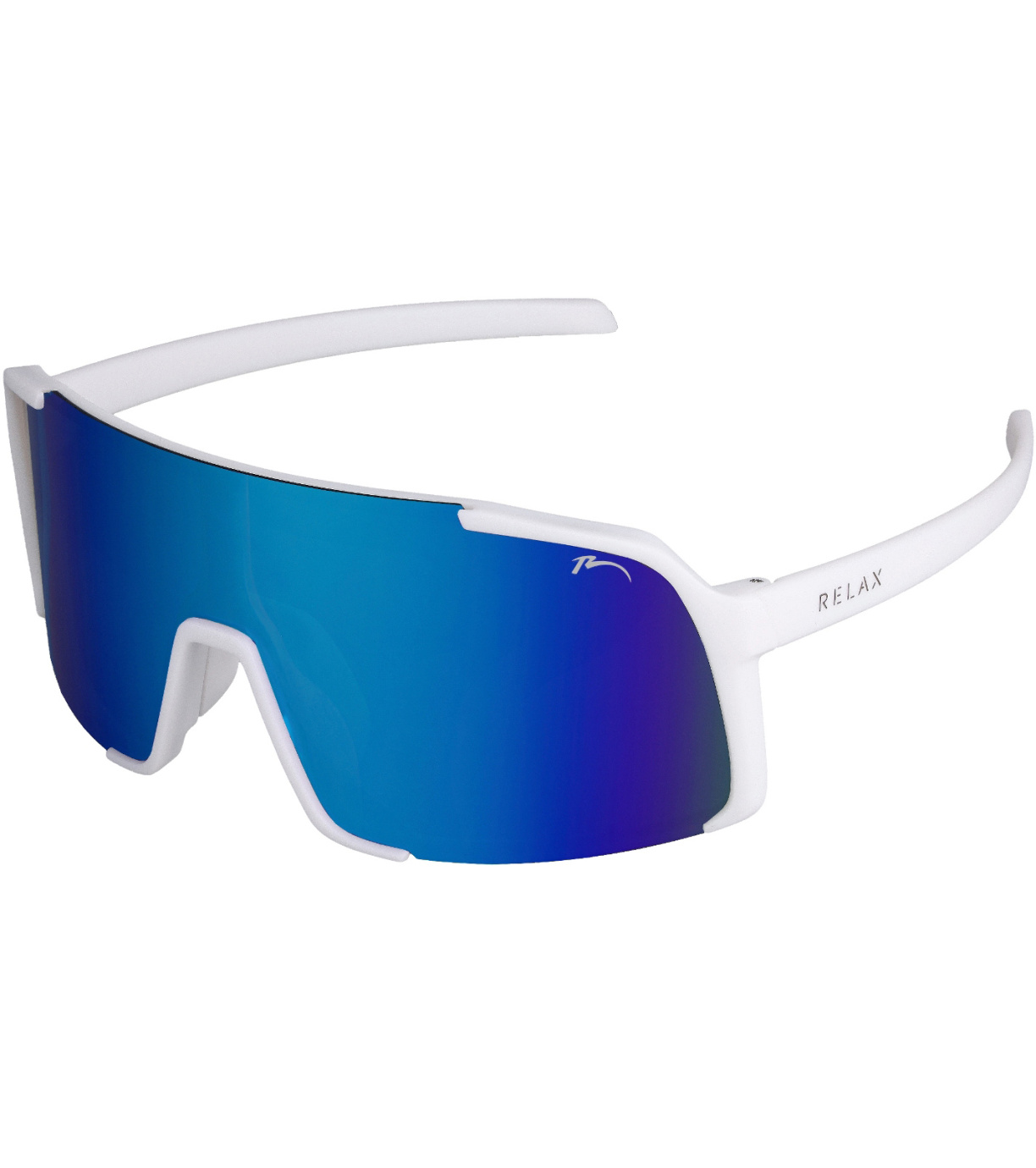  
	Kolor oprawki: biały, matowy

	Materiał: poliwęglan

	Materiał soczewki: poliwęglan odporny na uderzenia

	Wykończenie soczewki: ICE BLUE PLATINUM

	Kategoria filtra przeciwsłonecznego: S3

	Opis rozmiaru: 159-0-140
