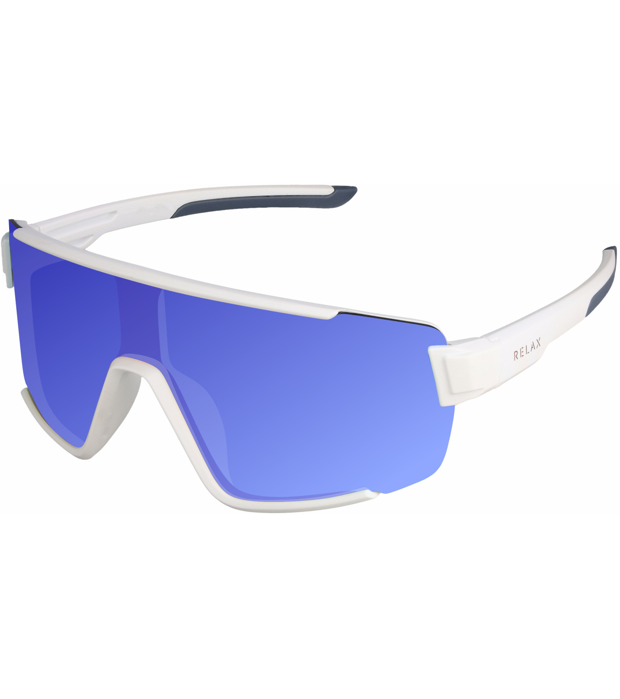  
	Kolor oprawki: biały, matowy

	Materiał: Grilamid TR90

	Wykończenie powierzchni soczewki: ICE BLUE PLATINUM

	Kategoria filtra przeciwsłonecznego: S3

	Materiał soczewki: odporny na uderzenia poliwęglan

	Opis rozmiaru: 138-0-132
