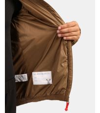 Chłopięca kurtka ocieplana REBEKI-JB KILPI brązowy