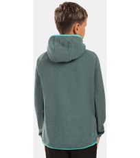 Chłopięca bluza polarowa FLOND-JB KILPI Zielony