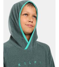 Chłopięca bluza polarowa FLOND-JB KILPI Zielony