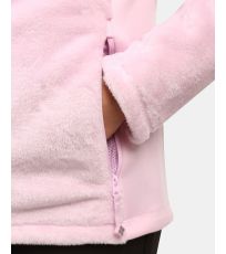 Dziewczęca bluza polarowa SKATHI-JG KILPI Jasnoróżowy