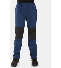 Dziecięce spodnie softshellowe RIZO-J KILPI Ciemny niebieski