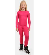 Dziewczęce legginsy termoaktywne OLINE-JG KILPI Różowy