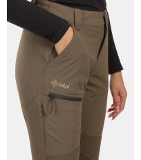 Damskie spodnie softshellowe VILLAIN-W KILPI Zielony