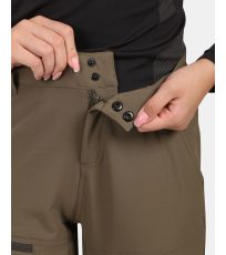 Damskie spodnie softshellowe VILLAIN-W KILPI Zielony