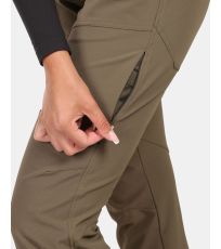 Damskie spodnie softshellowe VILLAIN-W KILPI Zielony