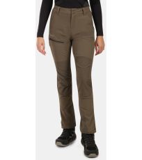 Damskie spodnie softshellowe VILLAIN-W KILPI Zielony