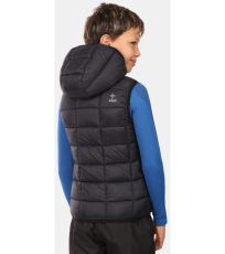 Chłopięca ocieplana kamizelka TOMM-JB KILPI Czarny