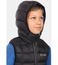 Chłopięca ocieplana kamizelka TOMM-JB KILPI Czarny