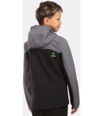 Kurtka softshell chłopięca RAVIO-J KILPI Czarny