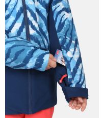 Kurtka narciarska dla dziewczynki SAMARA-JG KILPI Ciemny niebieski