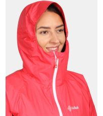 Kurtka hardshell damska HURRICANE-W KILPI Różowy