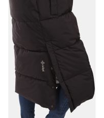 Ocieplany płaszcz damski MAIRA-W KILPI Czarny