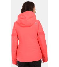 Kurtka narciarska damska - większe rozmiary VALERA-W KILPI Różowy