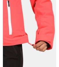 Kurtka narciarska damska - większe rozmiary VALERA-W KILPI Różowy