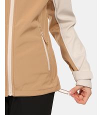 Kurtka softshell damska - większe rozmiary RAVIA-W KILPI Beżowy