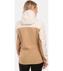 Kurtka softshell damska - większe rozmiary RAVIA-W KILPI Beżowy