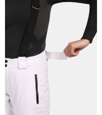 Spodnie narciarskie damskie - większe rozmiary EURINA-W KILPI biały