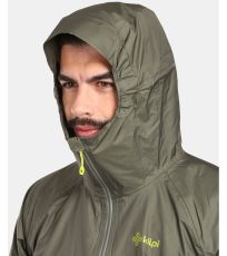 Męska kurtka typu hardshell HURRICANE-M KILPI Zielony