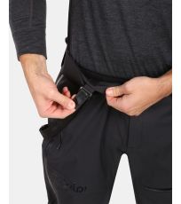 Spodnie hardshell męskie LAZZARO-M KILPI Czarny