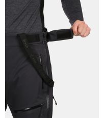 Spodnie hardshell męskie LAZZARO-M KILPI Czarny