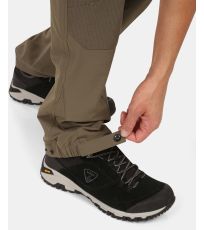 Męskie spodnie softshellowe VILLAIN-M KILPI Zielony