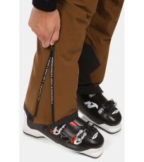 Spodnie narciarskie męskie - większe rozmiary METHONE-M KILPI brązowy