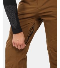 Spodnie narciarskie męskie - większe rozmiary METHONE-M KILPI brązowy