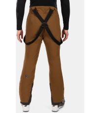 Spodnie narciarskie męskie - większe rozmiary METHONE-M KILPI brązowy