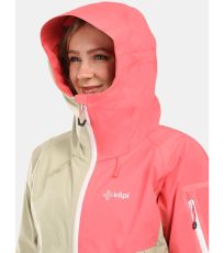 Damska kurtka typu hardshell MAMBA-W KILPI Beżowy