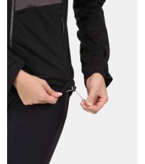 Damska kurtka softshellowa- większe rozmiary BELTRA-W KILPI Czarny