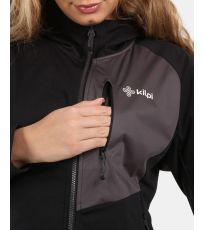 Damska kurtka softshellowa- większe rozmiary BELTRA-W KILPI Czarny