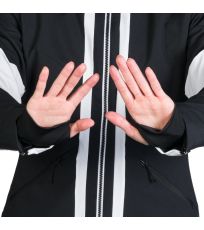 Damska kurtka narciarska ZELLA NORTHFINDER czarny biały