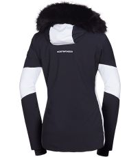 Damska kurtka narciarska ZELLA NORTHFINDER czarny biały
