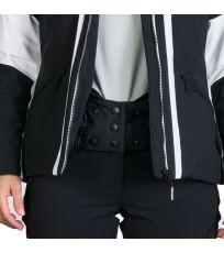 Damska kurtka narciarska ZELLA NORTHFINDER czarny biały