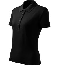 Damska koszulka polo Cotton Heavy Malfini czarny