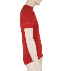 Funkcjonalna koszulka męska DOUBLE FACE Sensor ciemno czerwony