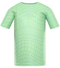 Męski t-shirt funkcyjny BASIK ALPINE PRO neon green gecko