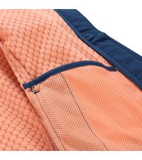 Damska kurtka softshellowa HOORA ALPINE PRO niebieski perski