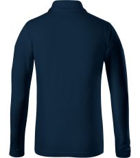 Dziecięca koszulka polo Pique Polo LS Malfini ciemnoniebieski