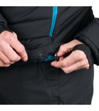 Kurtka narciarska męska YAROGNEV NORTHFINDER czarny i niebieski