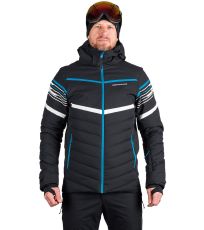 Kurtka narciarska męska YAROGNEV NORTHFINDER czarny i niebieski